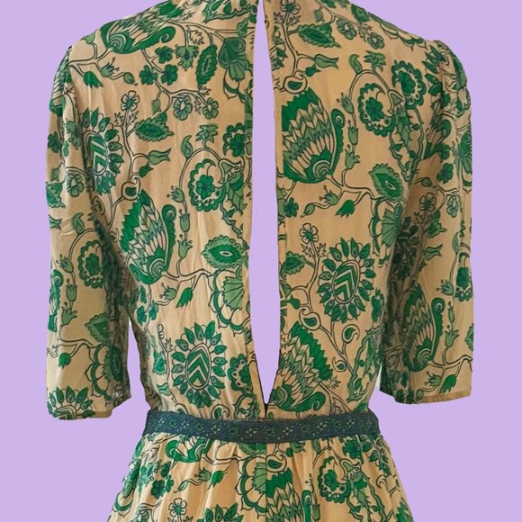 SeeUSoon Green Floral Dress - Picture 3 of 5